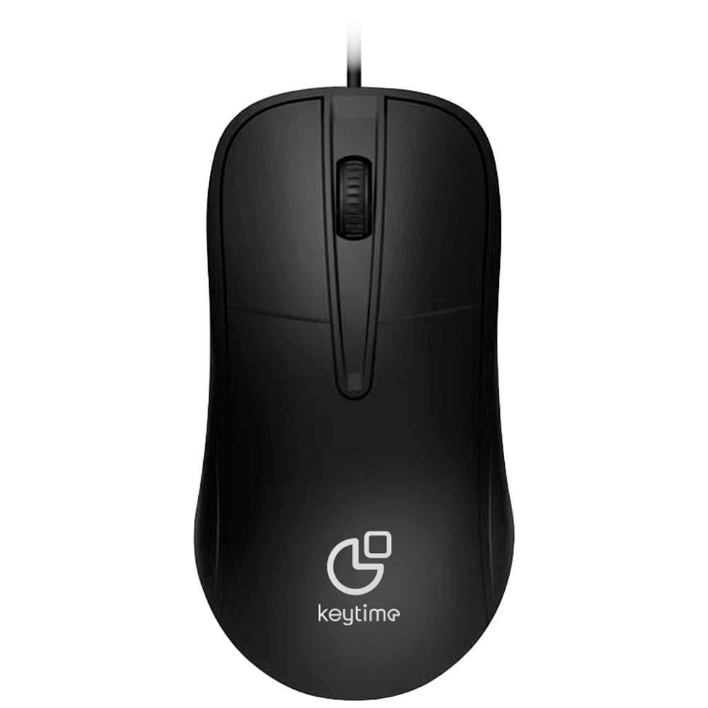 MOUSE OPTICO USB KEYTIME ESSENTIAL PRETO KYT00003