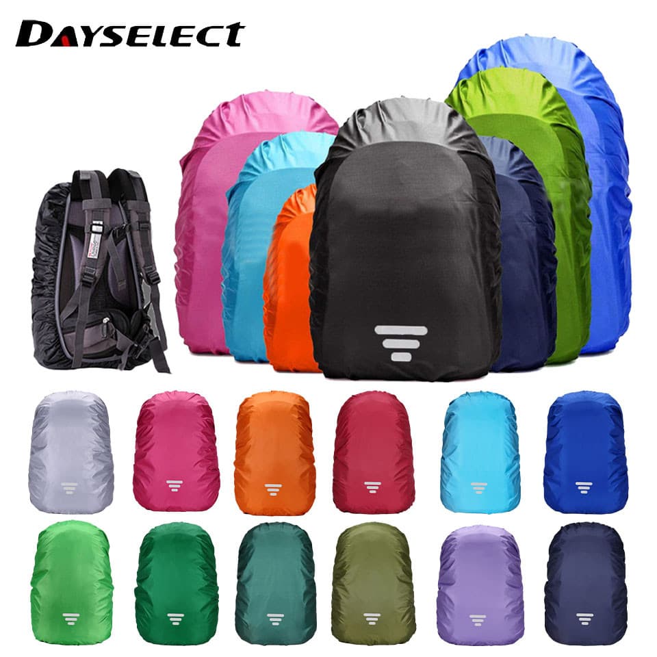 DAYSELECT 15L-85L Capa De Chuva À Prova D'água Para Acampamento Ao Ar Livre , Mochila Reflexiva Contra Poeira