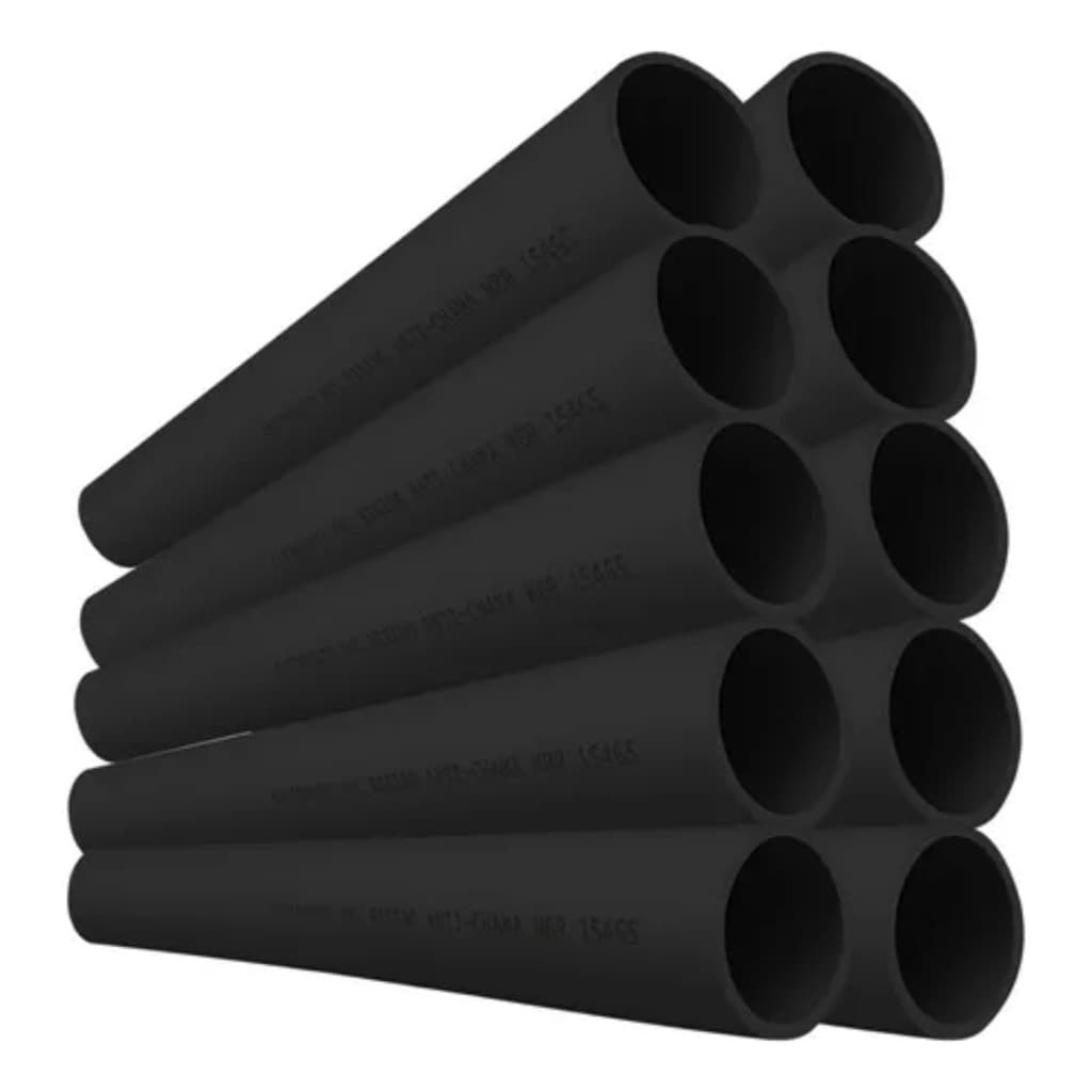 10 Metros Conduite Eletroduto de Sobrepor 3/4 Polegadas Barra 1 Metro Pvc Anti-Chamas