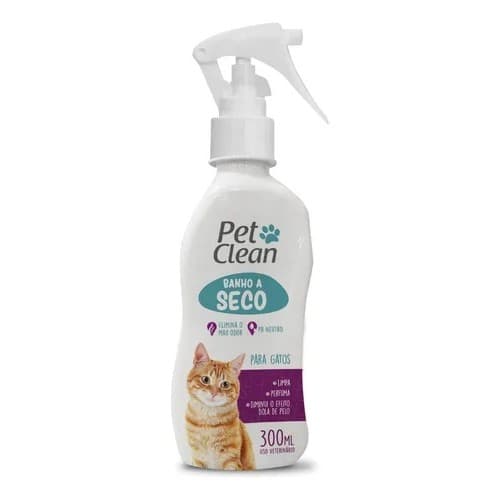 Banho a Seco Pet Clean Gatos 300ml