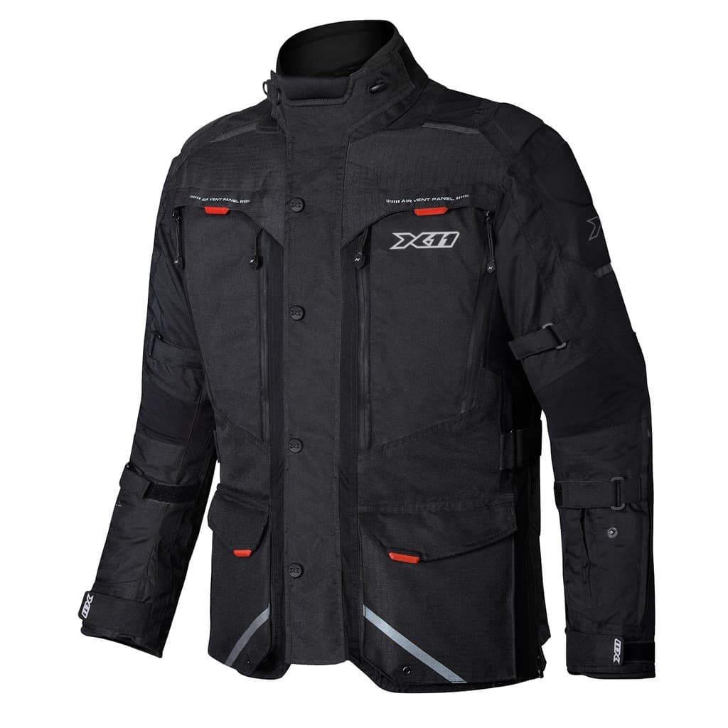 Jaqueta Motociclista X11 Travel 3 Masculina Preto
