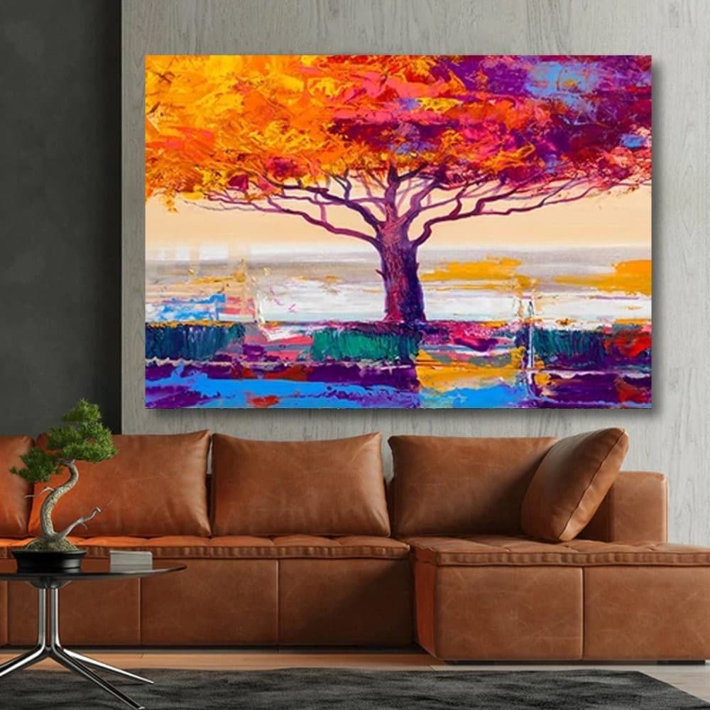 Quadro Decorativo GRANDE Alta Resolução Para Sala Quarto Escritório Quadro Life Tree
