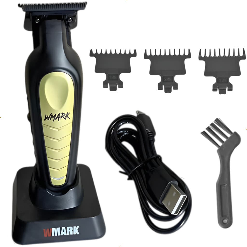 Máquina De Cortar Acabamento Cabelo Wmark Ng338 Ng317 Profissional