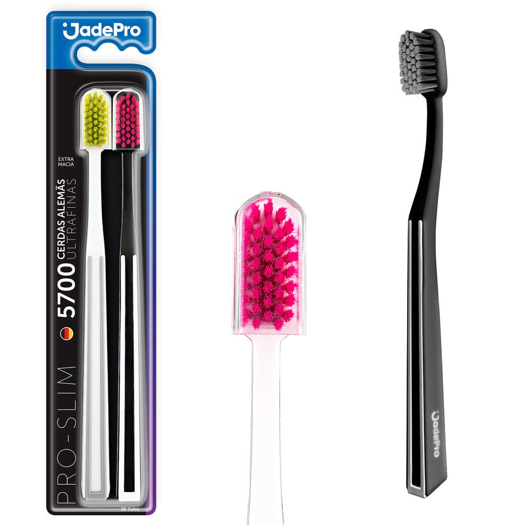 Escova de Dente Pro 5700 Cerdas kit 2un JadePro