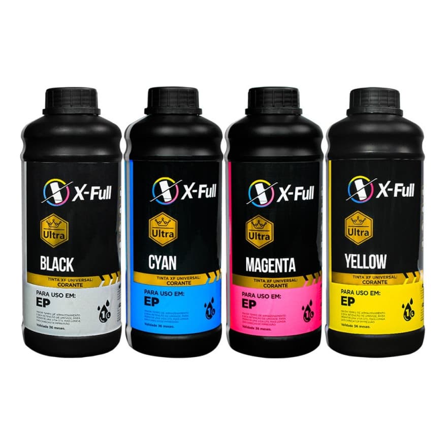 Kit Tinta L6191 L3150 L1300 L120 L365 L395 L4160 L4150 L555