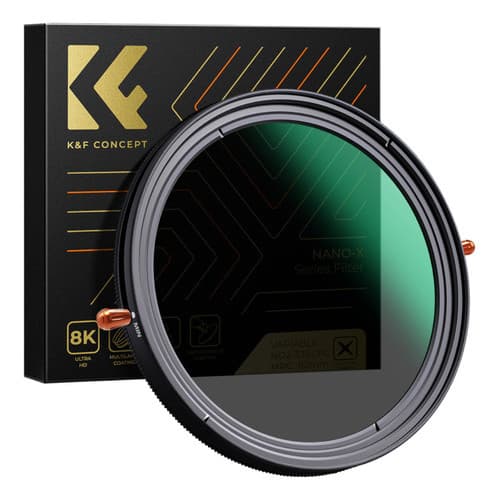 Filtro Nano X Nd 2-32 + Cpl 82mm K&f Concept Green Coated