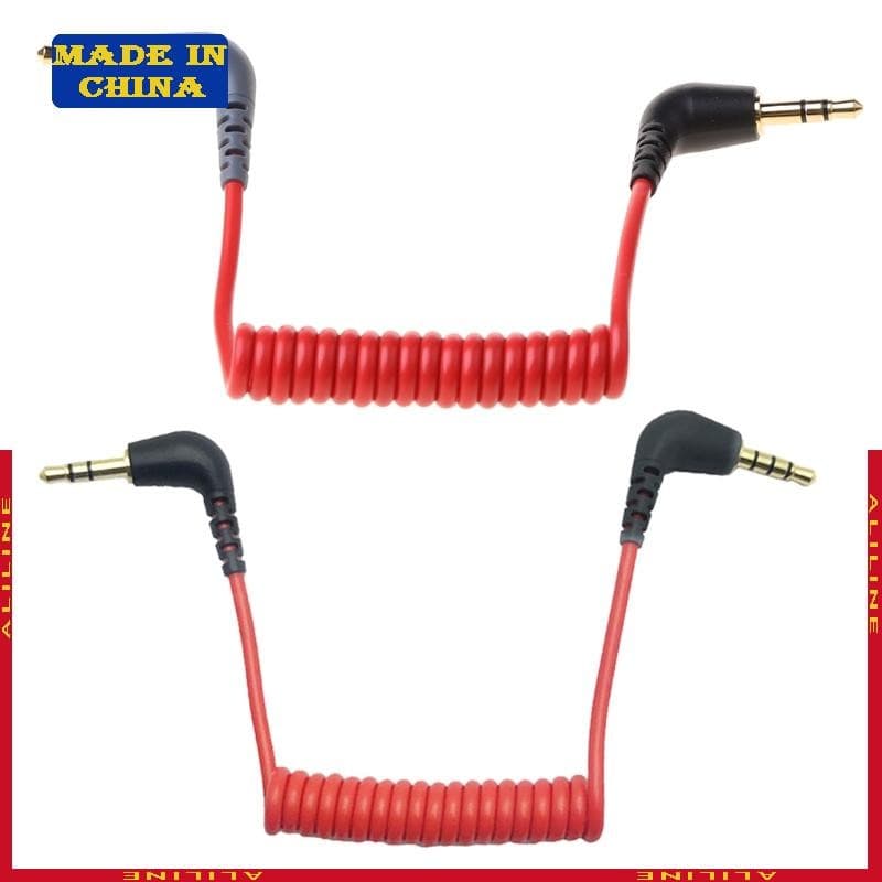Adaptador Substituição 3 5 Mm TRS Para TRRS RODE SC7 SC2 Por Vídeo MIC