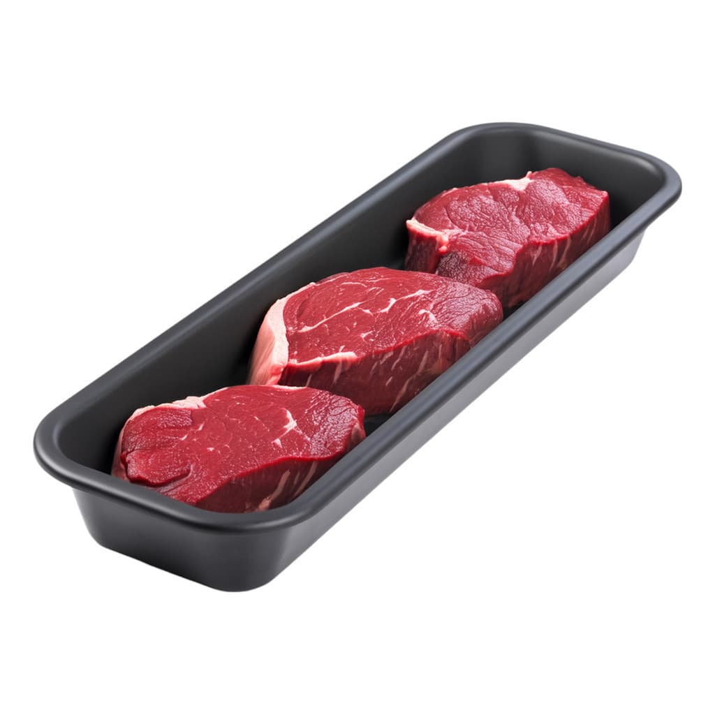 Kit 10 Bandeja Serve Tudo Açougue Exposição Churrasco 63cm