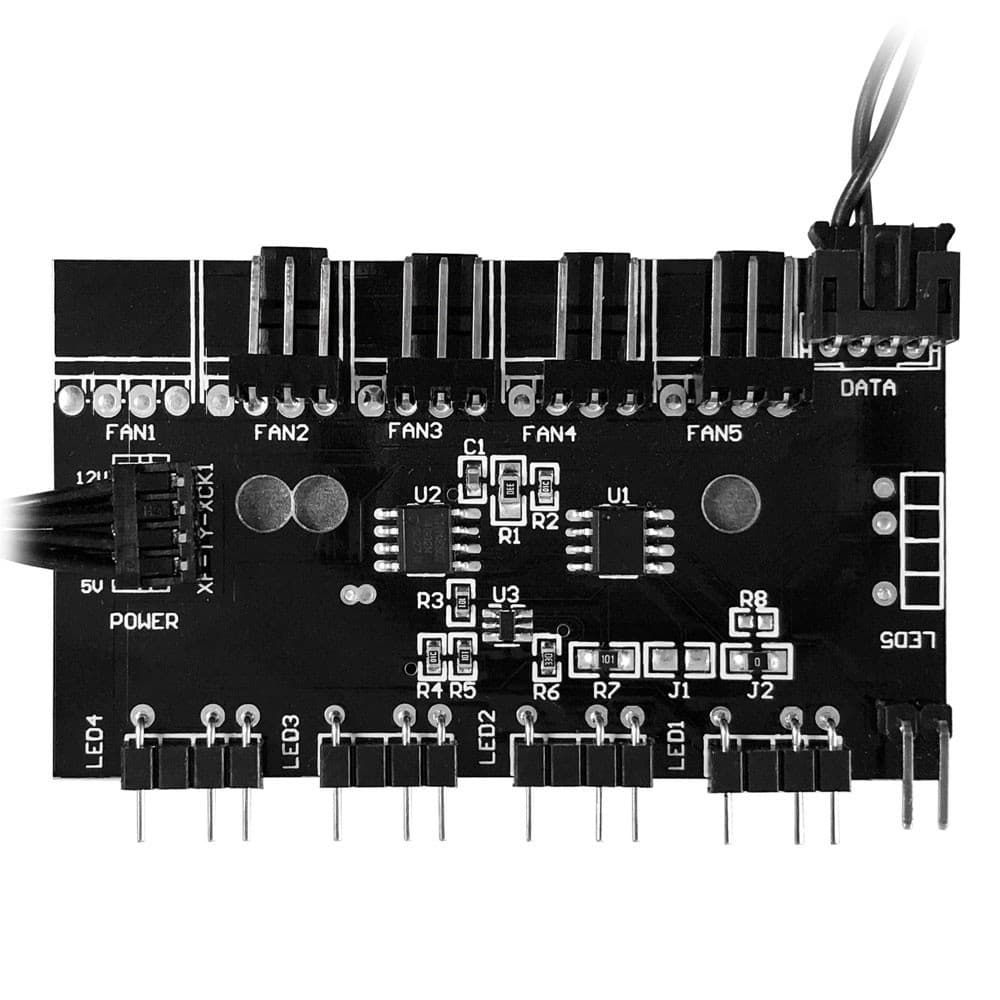 Controladora de Fan Cooler ARGB p/ Gabinete Gamer MYC/ARGB44