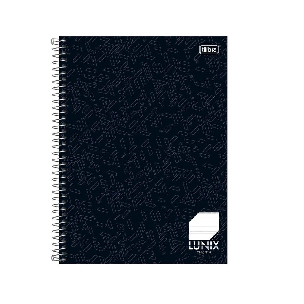 Caderno Esp Cd Universitário Caligrafia Lunix 80f Tilibra