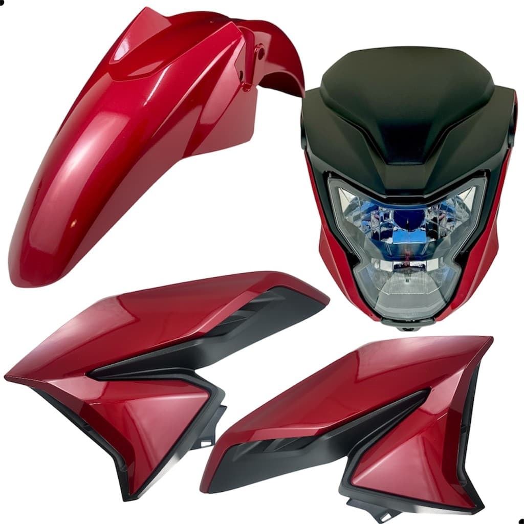 Frente Farol Titan 160 2025 Fan Start 2014 a 2024 Adaptável Modelo Novo