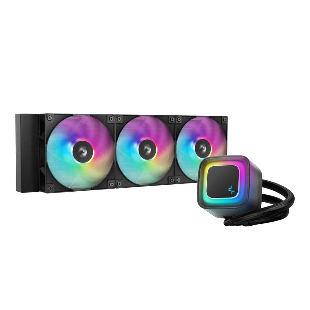 Water Cooler DeepCool LE360 V2 ARGB 360mm Preto Anti-Leak Performance Gamer
