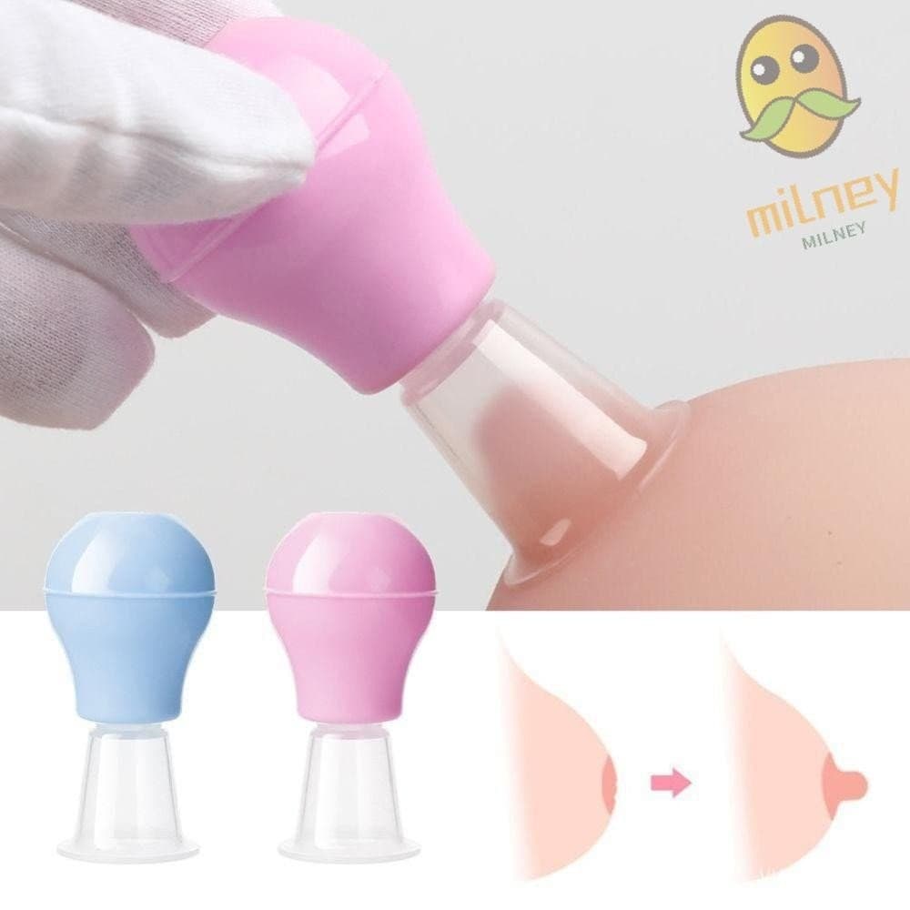 Extrator De Mamilo Invertido MILLNEY , Corretor Portátil PP , Retração Plana De Silicone