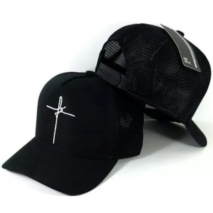 Boné Trucker Fé Redinha Aba Curva Neymar Gabriel Jesus Barato