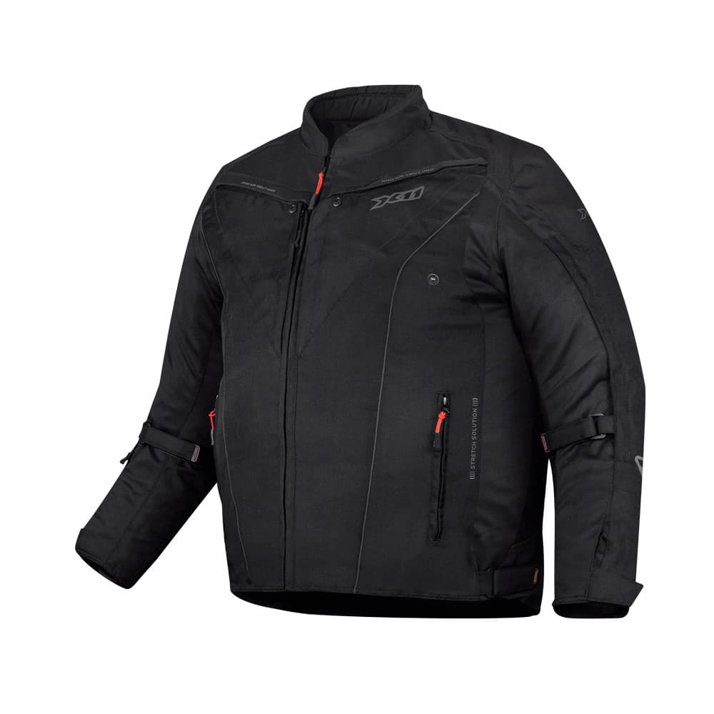 Jaqueta Motociclista X11 Stretch Masculina Preto