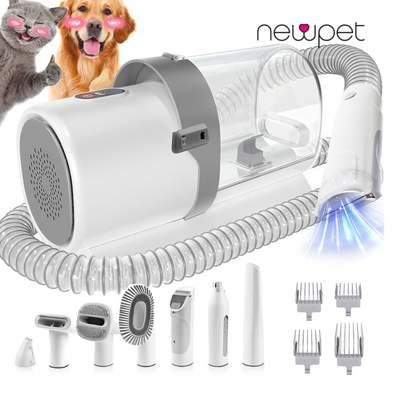 *110-220V* Kit de limpeza para animais de estimação Incluindo 4 Clipper Pentes, 2.5L Aspirador, 7 ferramentas