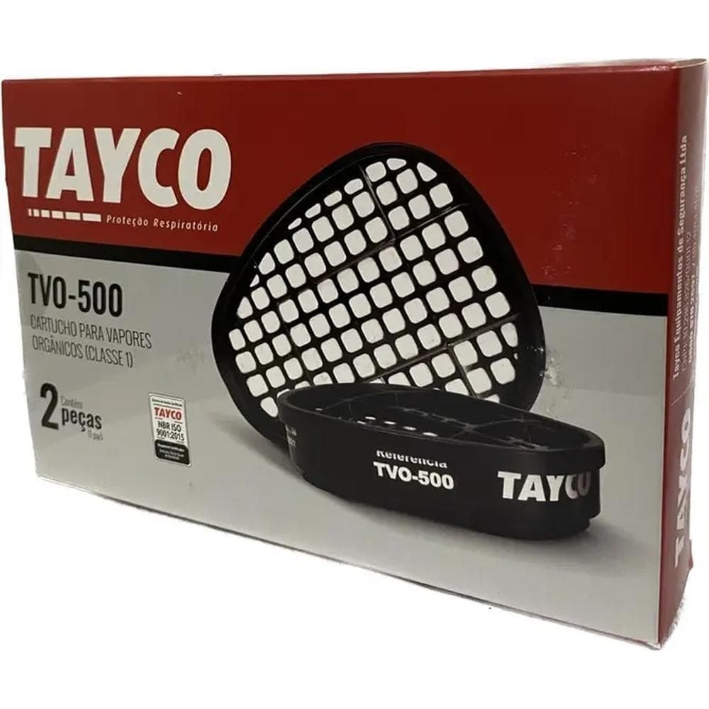 Filtro Químico Tvo-500 Vapor Orgânico  Par - Tayco