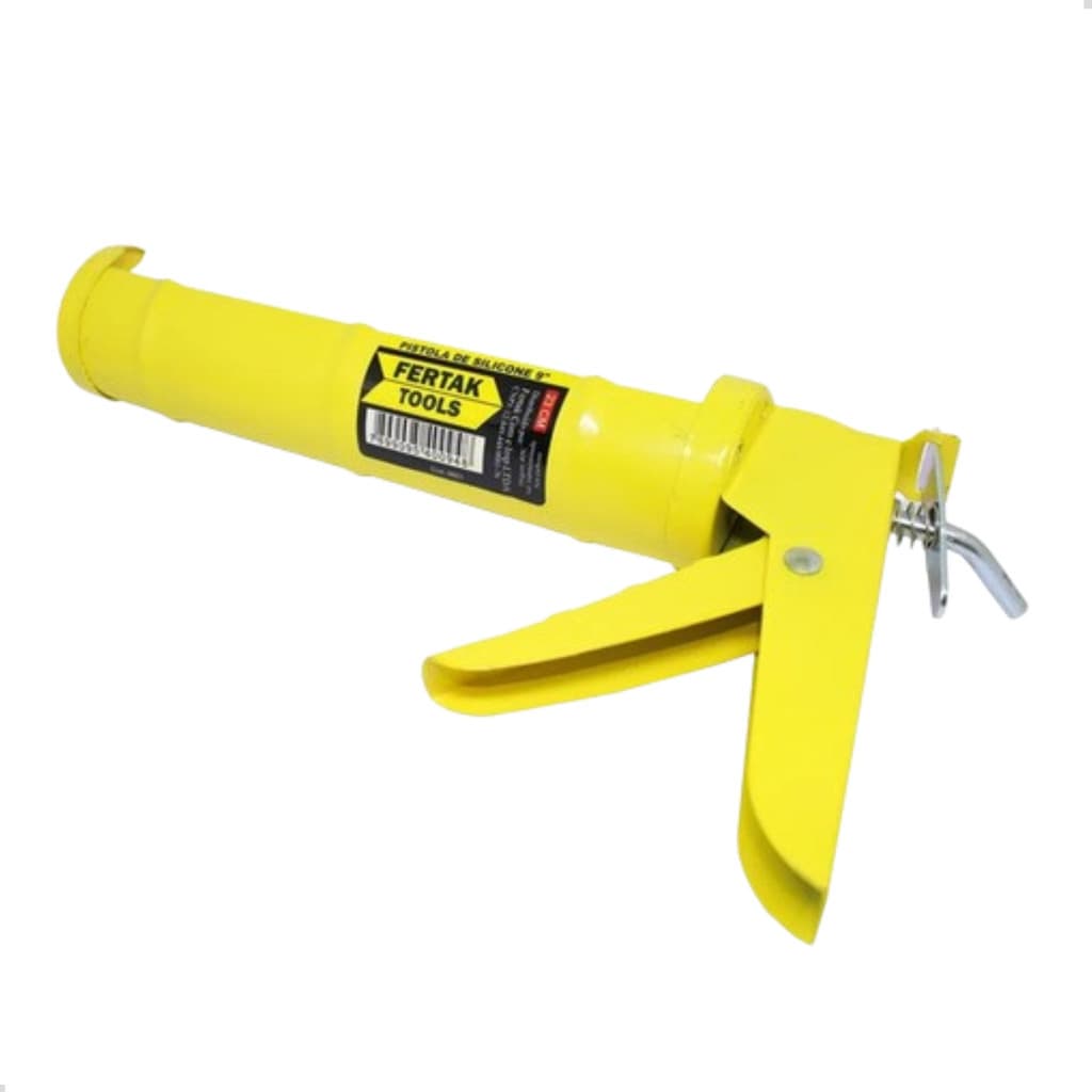 Pistola De Aplicar Silicone Aplicador 9 Pol Aço Carbono