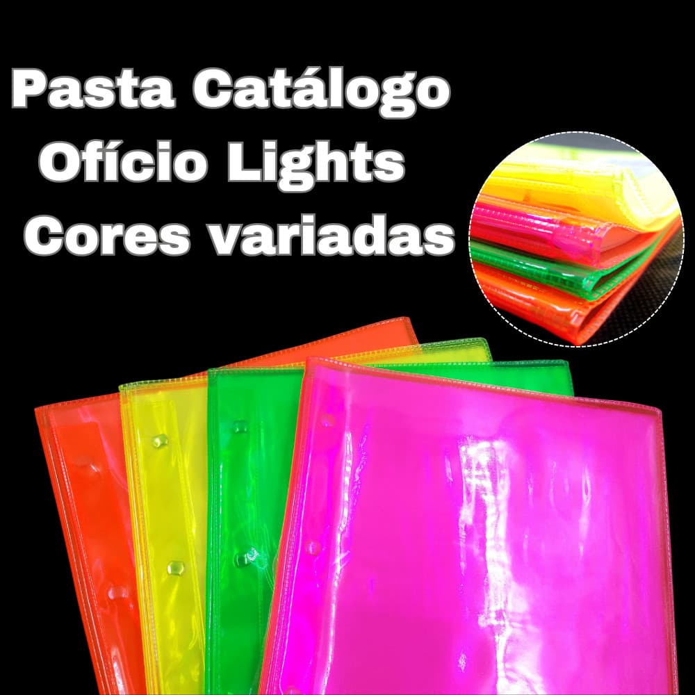 Pasta Catálogo Ofício Lights Acp 10 Envelopes 2138