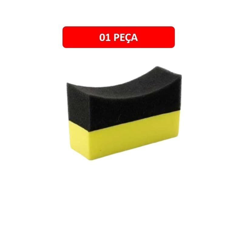 Aplicador de Pretinho Espuma Amarelo e Preto