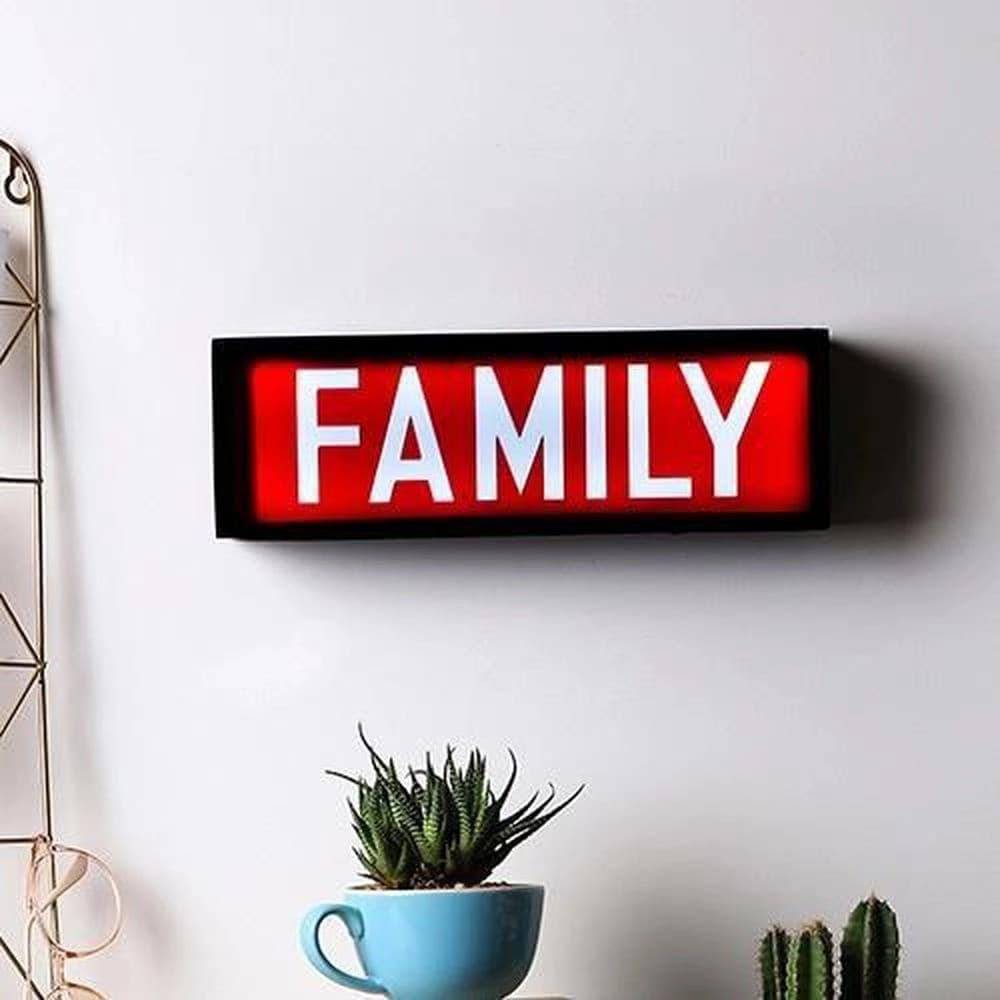 Luminária decoração ABUJUR Lightbox Family - Família Orb
