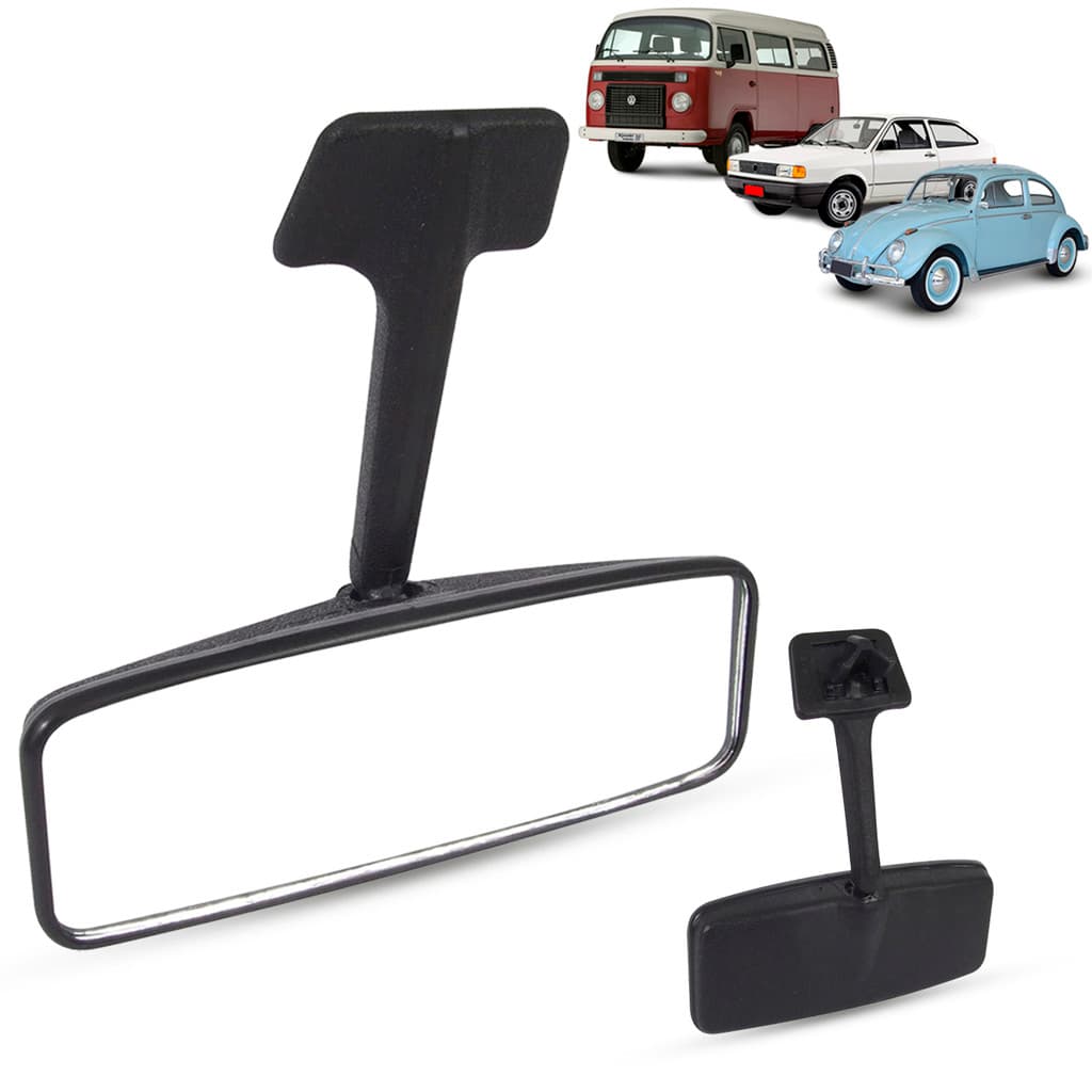 Espelho Retrovisor Interno Volkswagen Fusca Kombi Brasília Variant Gol Parati Voyage Parati G1 Santana Quantum Passat
