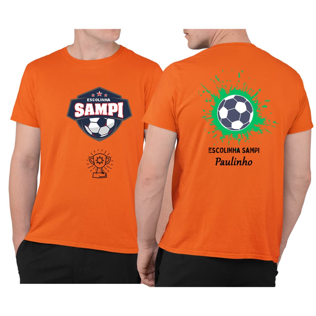 Camisa camiseta escolinha sampi