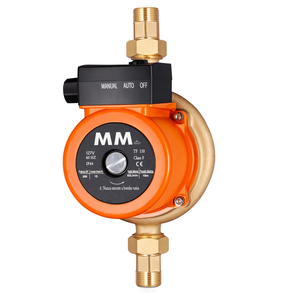 Bomba Pressurizadora Água 250w MMHouse 15mca Chuveiro Torneira Casa Pressão Forte