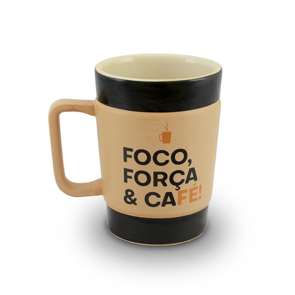 Caneca Coffee To Go 300Ml Pardo Fosco (Foco)
