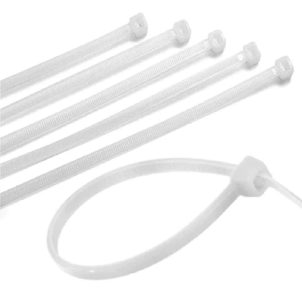 ABRAÇADEIRA ADERE 100mm x 2,5mm TRANSPARENTE