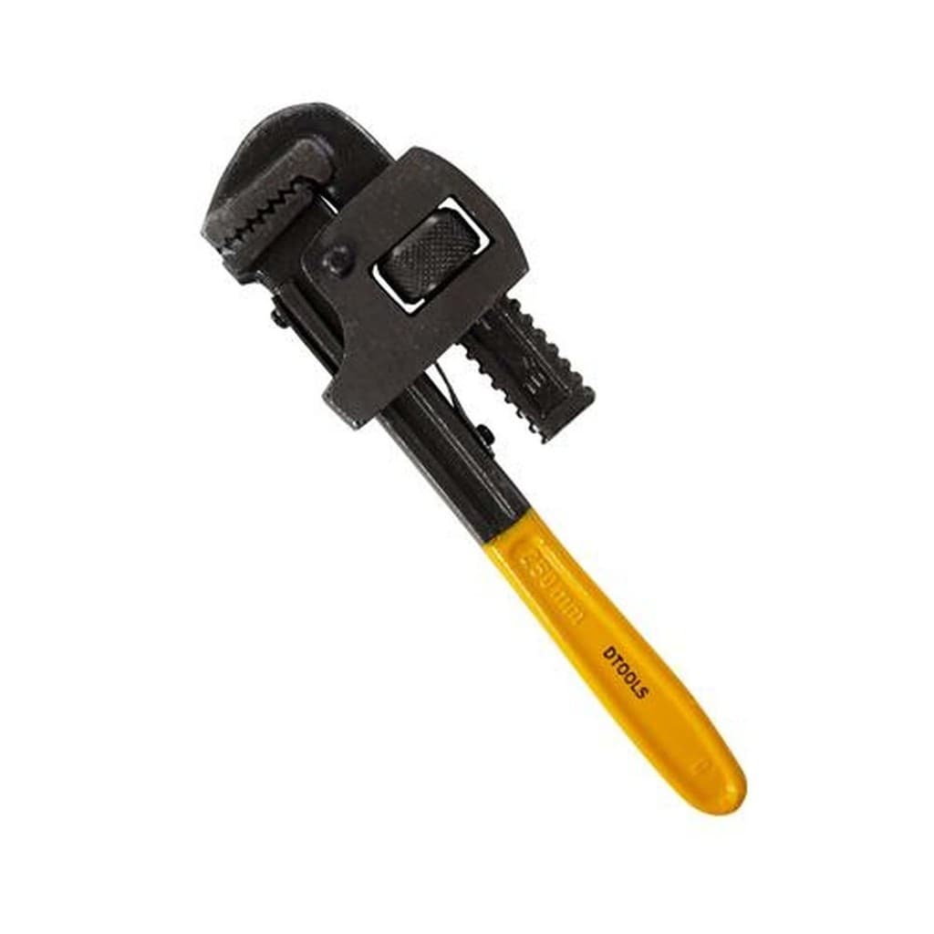 Chave Grifo Stillson 10'' para Fixar e Soltar Canos e Tubos - Aço Carbono - DTOOLS