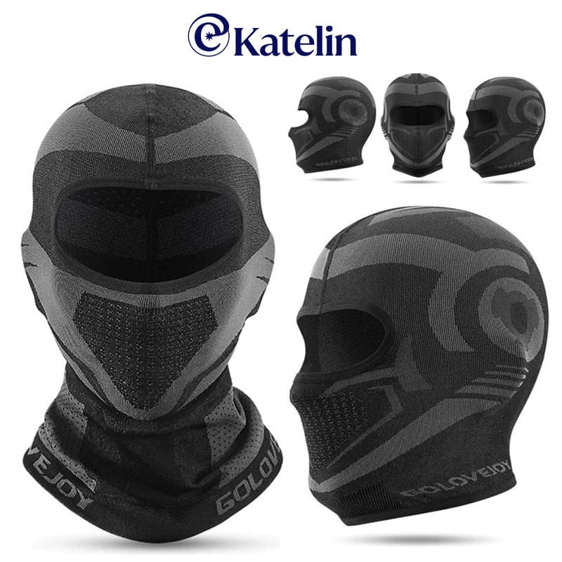 Balaclava Chapéu Quente À Prova De Vento Máscara Facial Capa De Cabeça Adequada Para Motociclistas