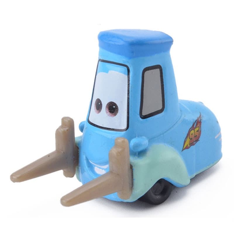 Pixar Cars 2 3 Empilhadeira Mini Guido Azul Relâmpago McQueen Metal Modelo Veículos De Brinquedo 1 : 55