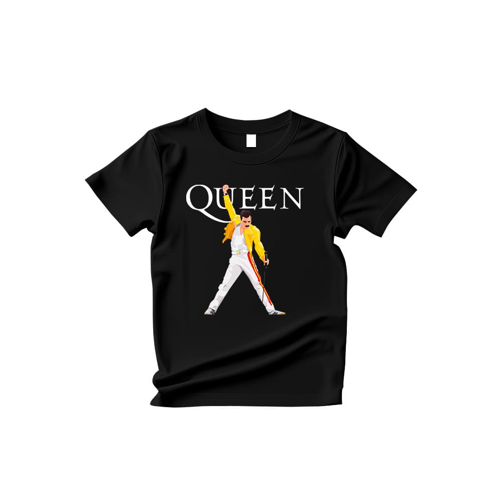 Camiseta Unissex Banda Queen Freddie Mercury Rock - Camisa 100% em Algodão - Envio Imediato - DR Bigorna