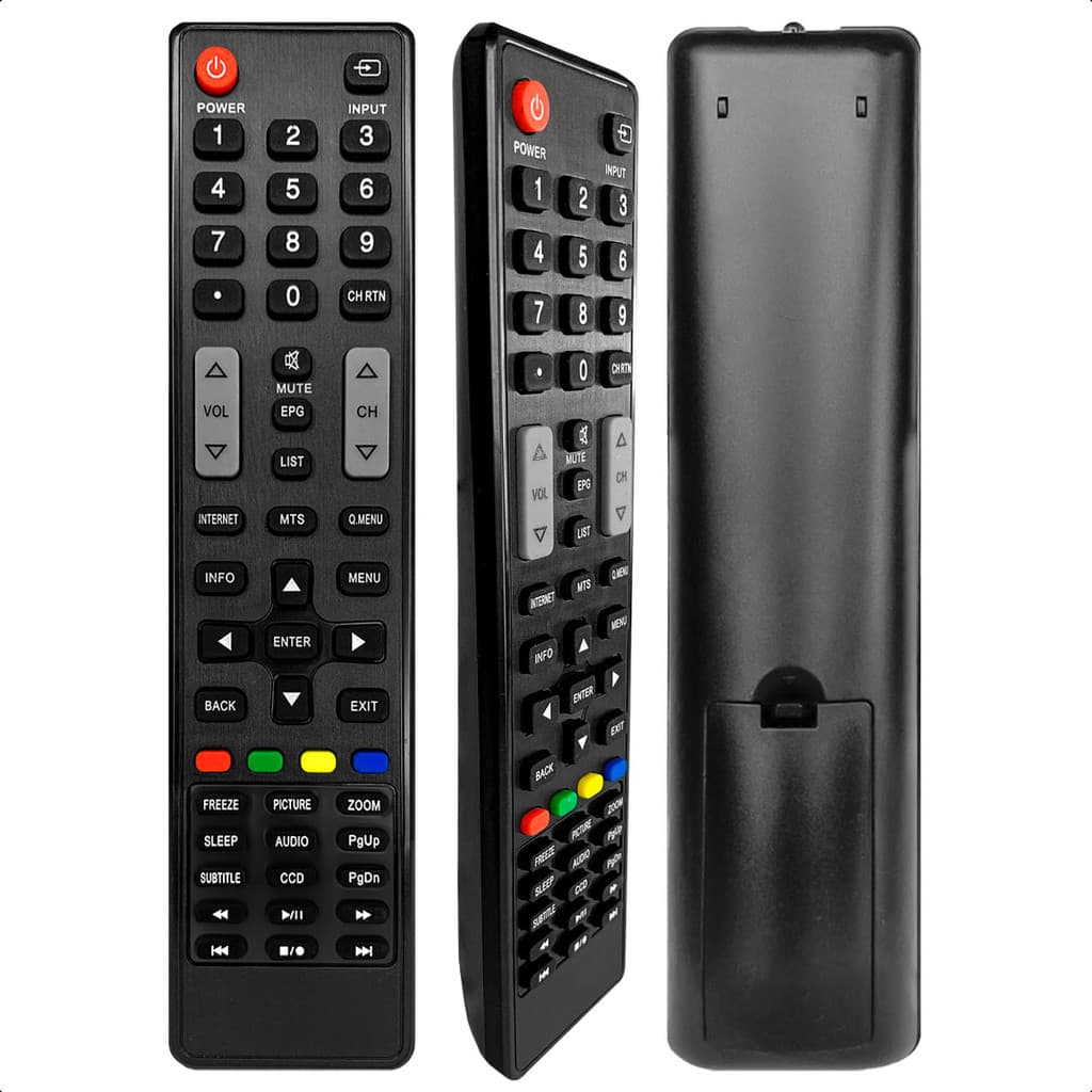 Controle Remoto Universal Compatível Com Tv Semp Toshiba Com Pilhas CT 6710