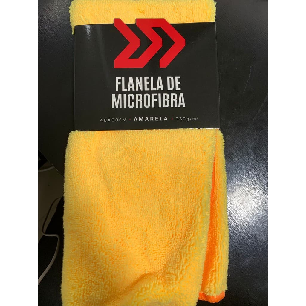 100 Unidades de Microfibra amarela 40 x 60 Autoamerica