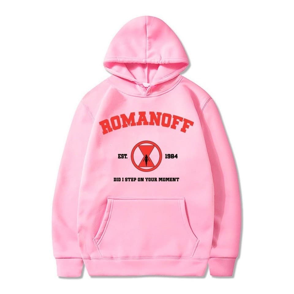 Moletom Canguru Blusa Romanoff Viuva Negra Marvel Unissex