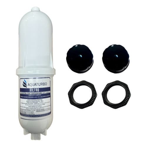Refil E Botão Aquaturbo P/ Purificador Água Soft Everest