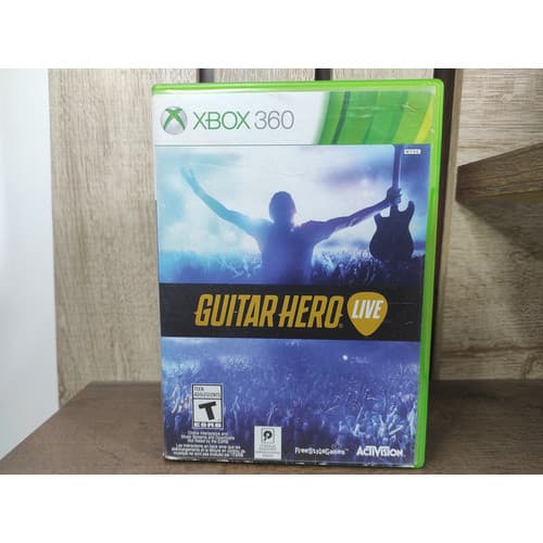 Jogo Guitar Hero Live Original Para Xbox 360 - Mídia Física