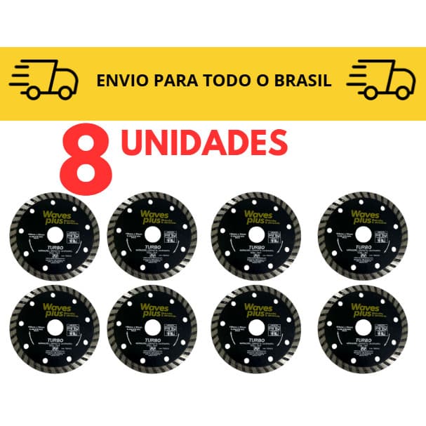 disco de corte turbo Kit 3 a 10 unidades / Makita / disco de corte diamantado / 110mm /