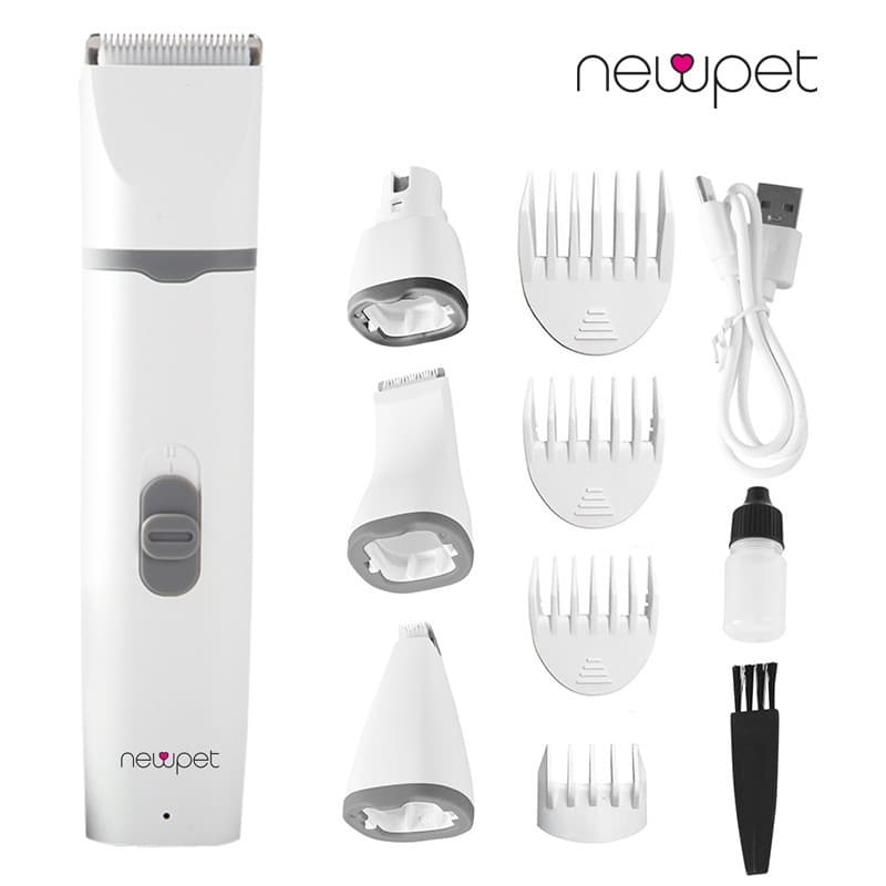 4-Em-1 Conjunto De Aparador De Pelos De Cachorro Gato Moedor De Unhas Animais De Estimação kit