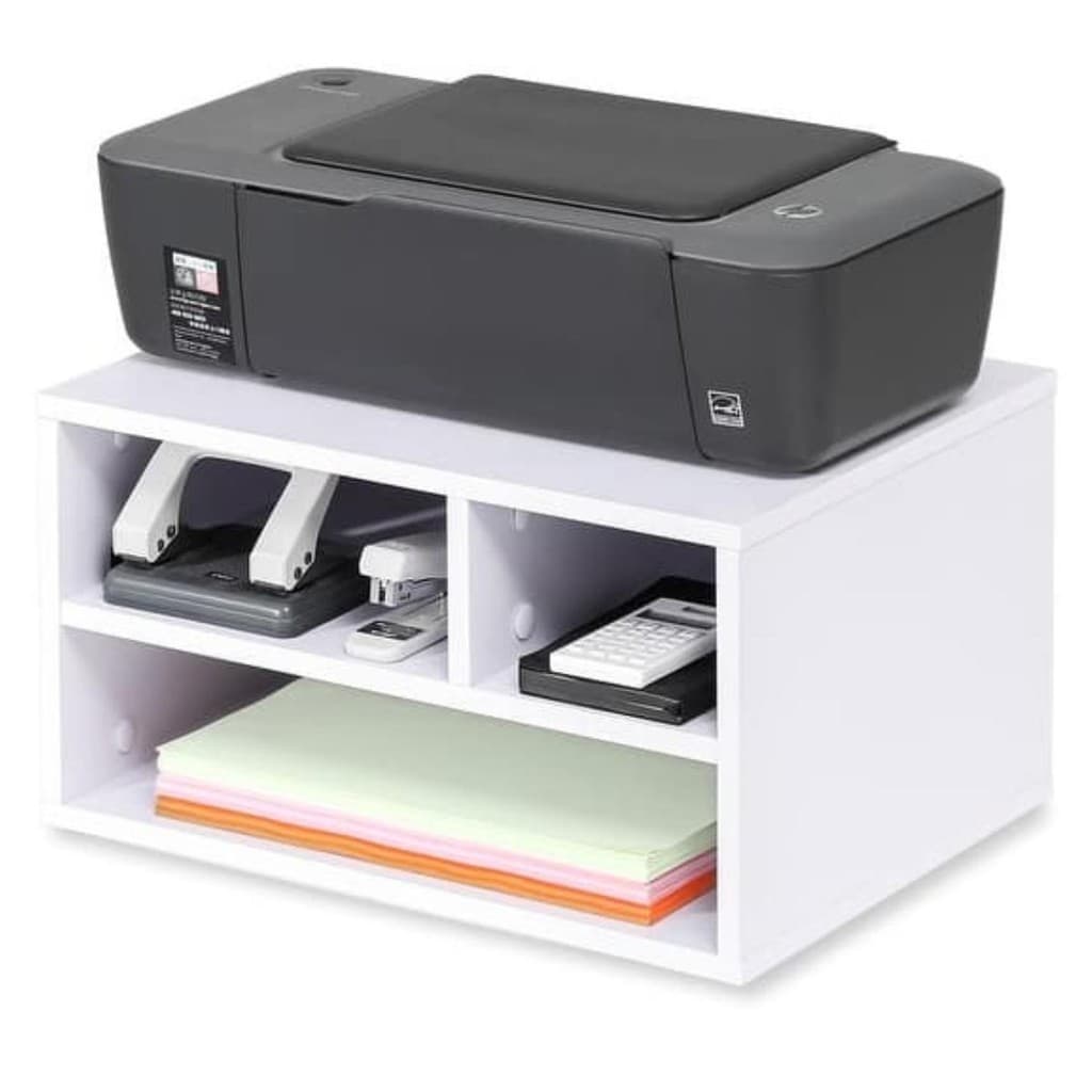 ESTANTE DE MESA ESCRITORIO SUPORTE DE IMPRESSORA 40CM MDF