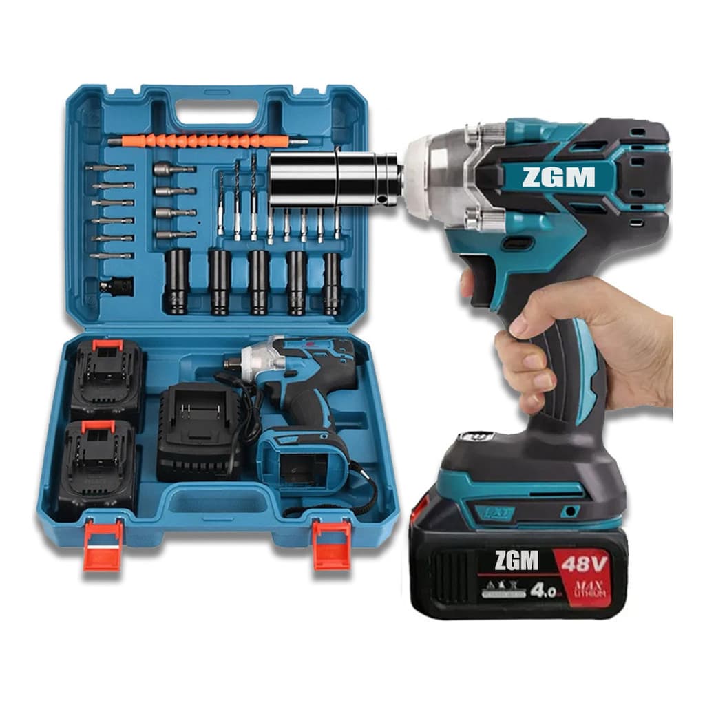 Parafusadeira Chave De Impacto Bateria Lítio 36v Brushless