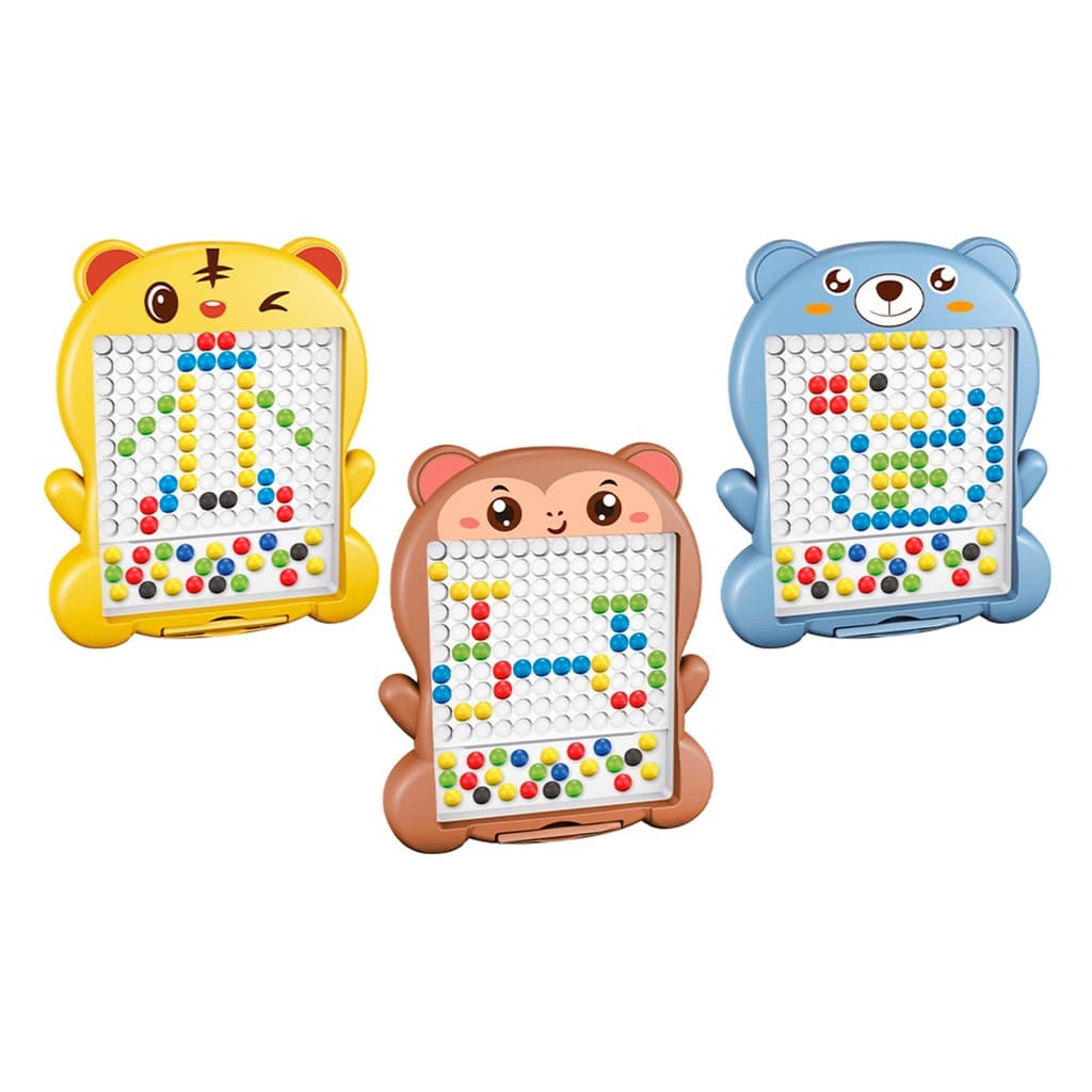 Tábua De Desenho Magnético Bichos Criativo Pedagógico Lousa Mágica Sensorial Dm Toys