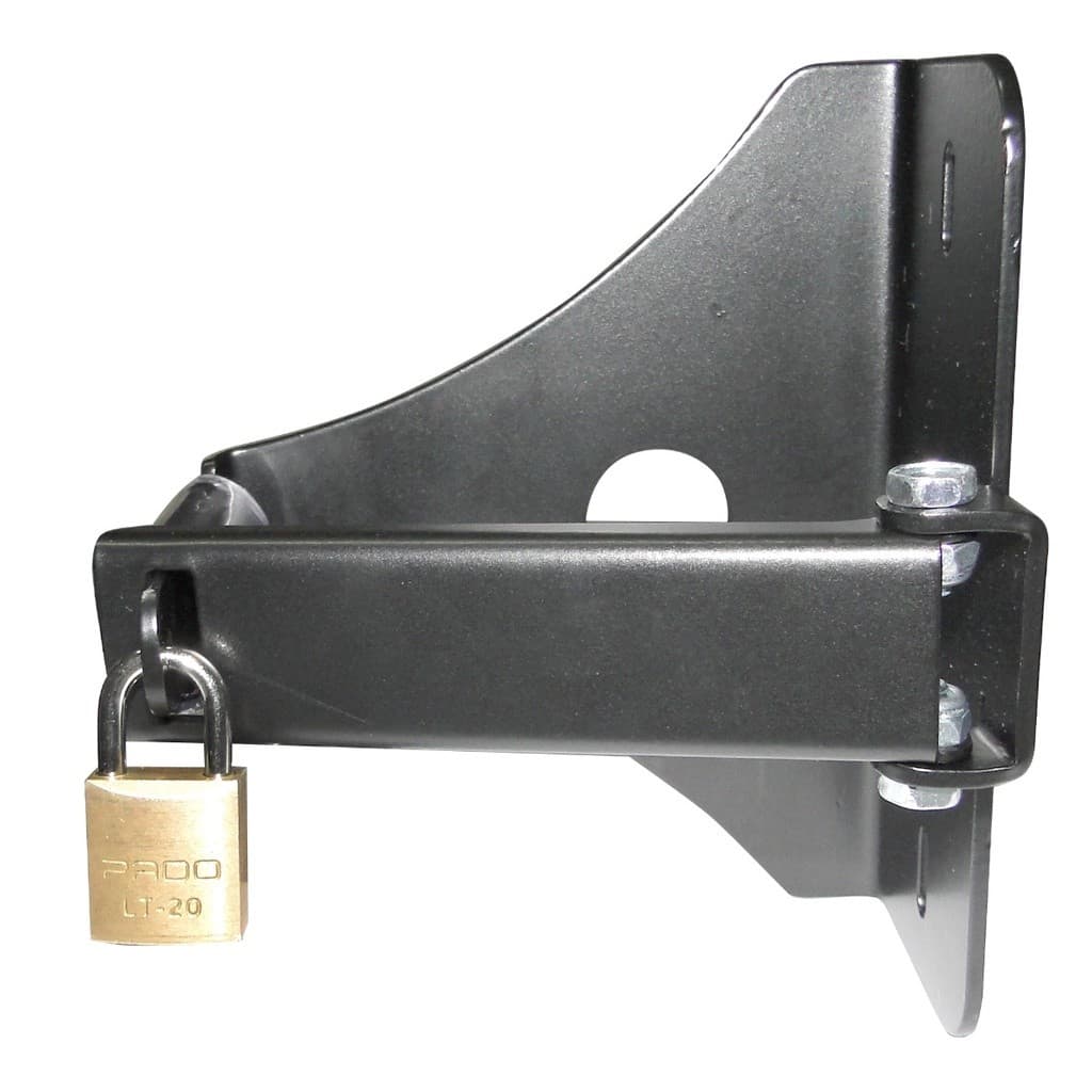 Suporte Fixo De Parede Bike Chapa Grossa - Mtb Barra Circular Anti Furto Suporte De 30 Kg