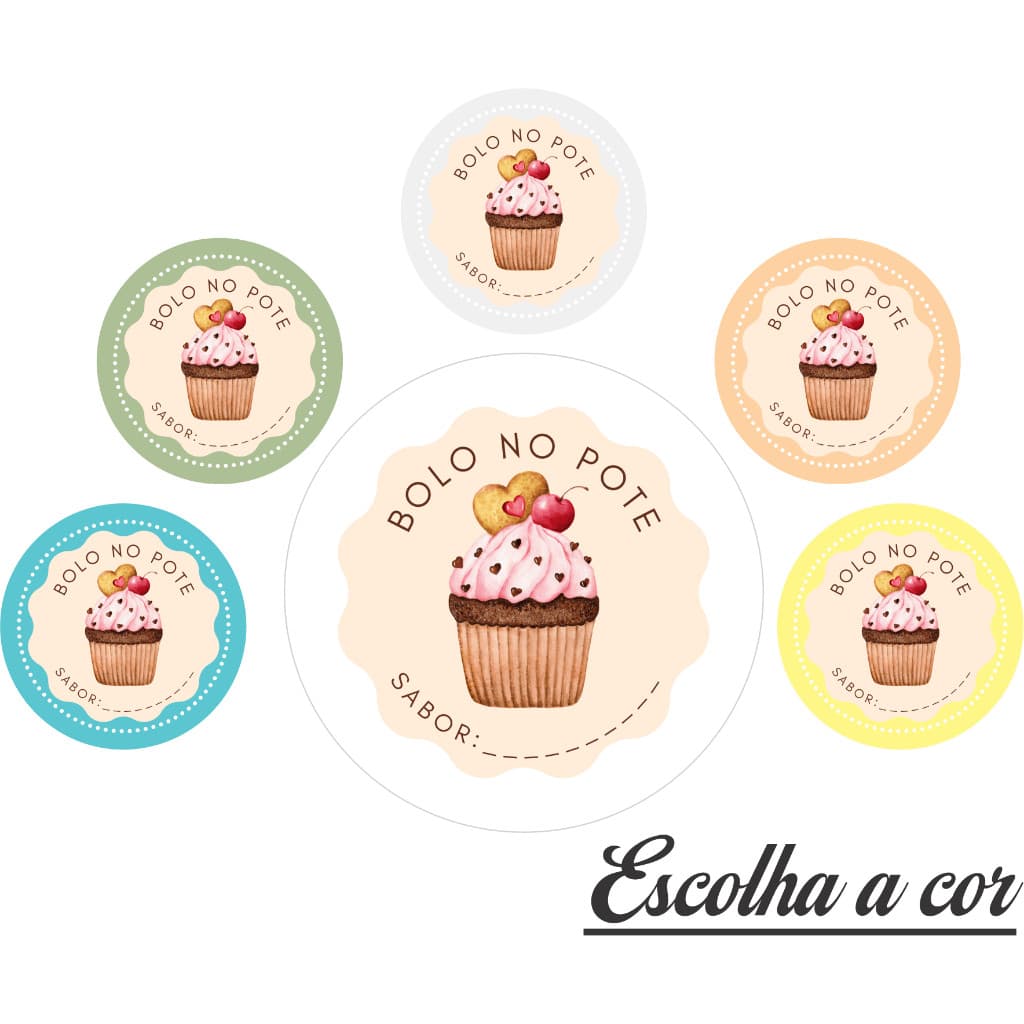 50 100 150 200 UNIDADES ADESIVO ETIQUETA TAG REDONDO 3,5 CM BOLO NO DE POTE 4 CLIENTE MODELO 5 A PROVA DE AGUA  AUTO ADESIVA UNIDADES PARA EMBAGENS CAIXAS SAQUINHO PAPEL TERMICO POTES E POTES DE GELADEIRA
