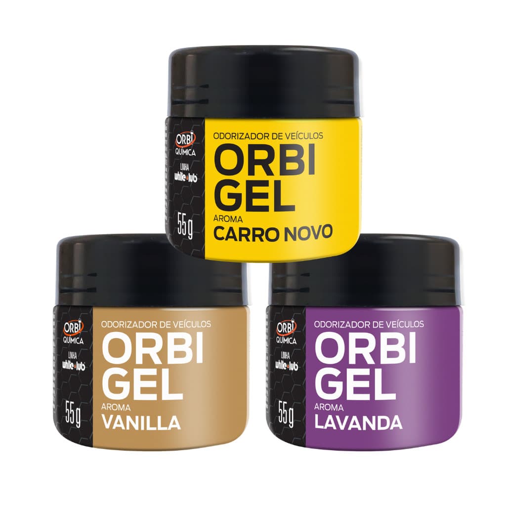 Cheirinho de Carro Kit Com 3 Aromatizante Automotivo Carro Novo Vanilla Lavanda