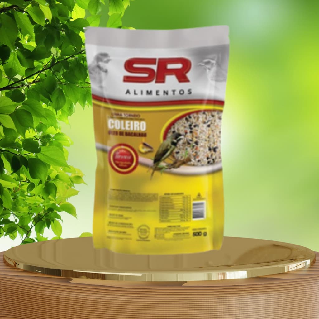 RAÇÃO COLEIRO TORNEIO ÓLEO DE BACALHAU – RAÇÃO PREMIUM 500G – RICO EM ÔMEGA-3 & VITAMINA D
