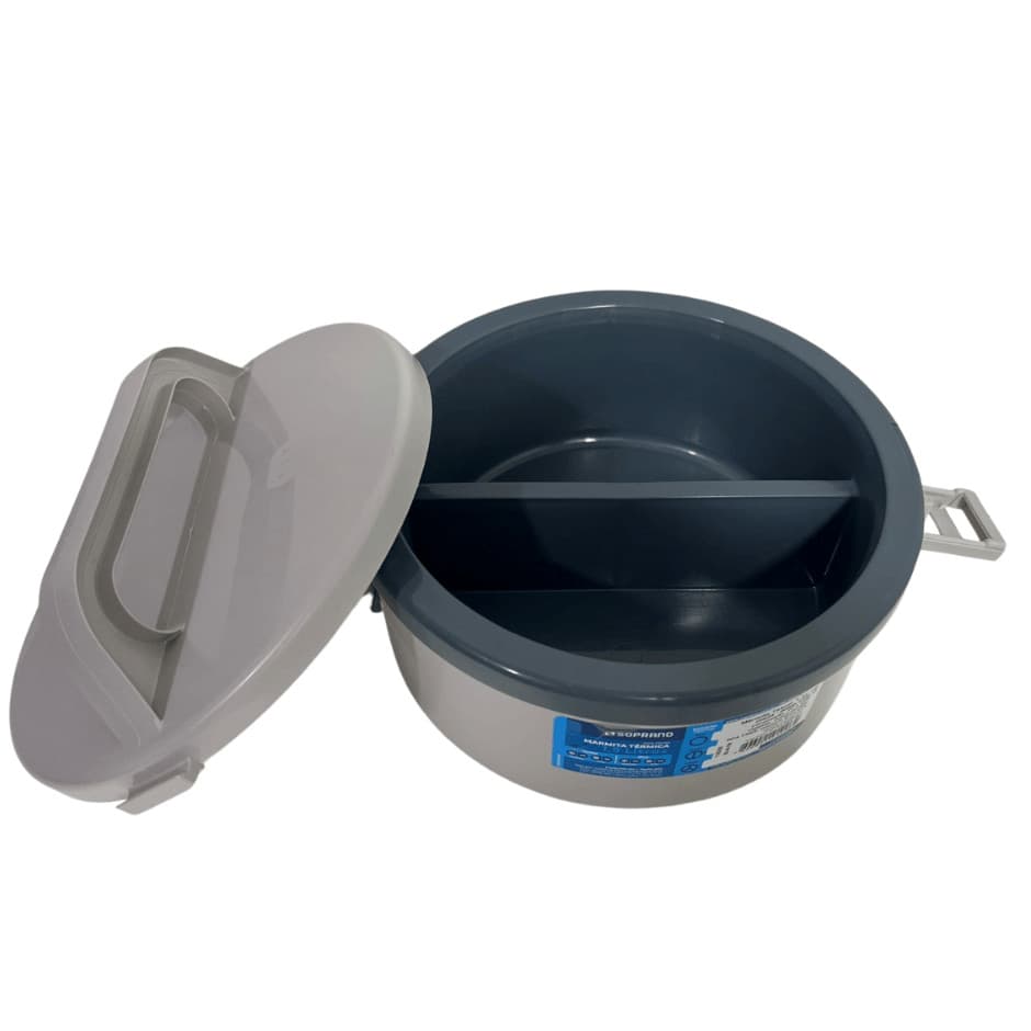 Marmita Térmica Termoprato Marmitex Soprano 2 Divisões