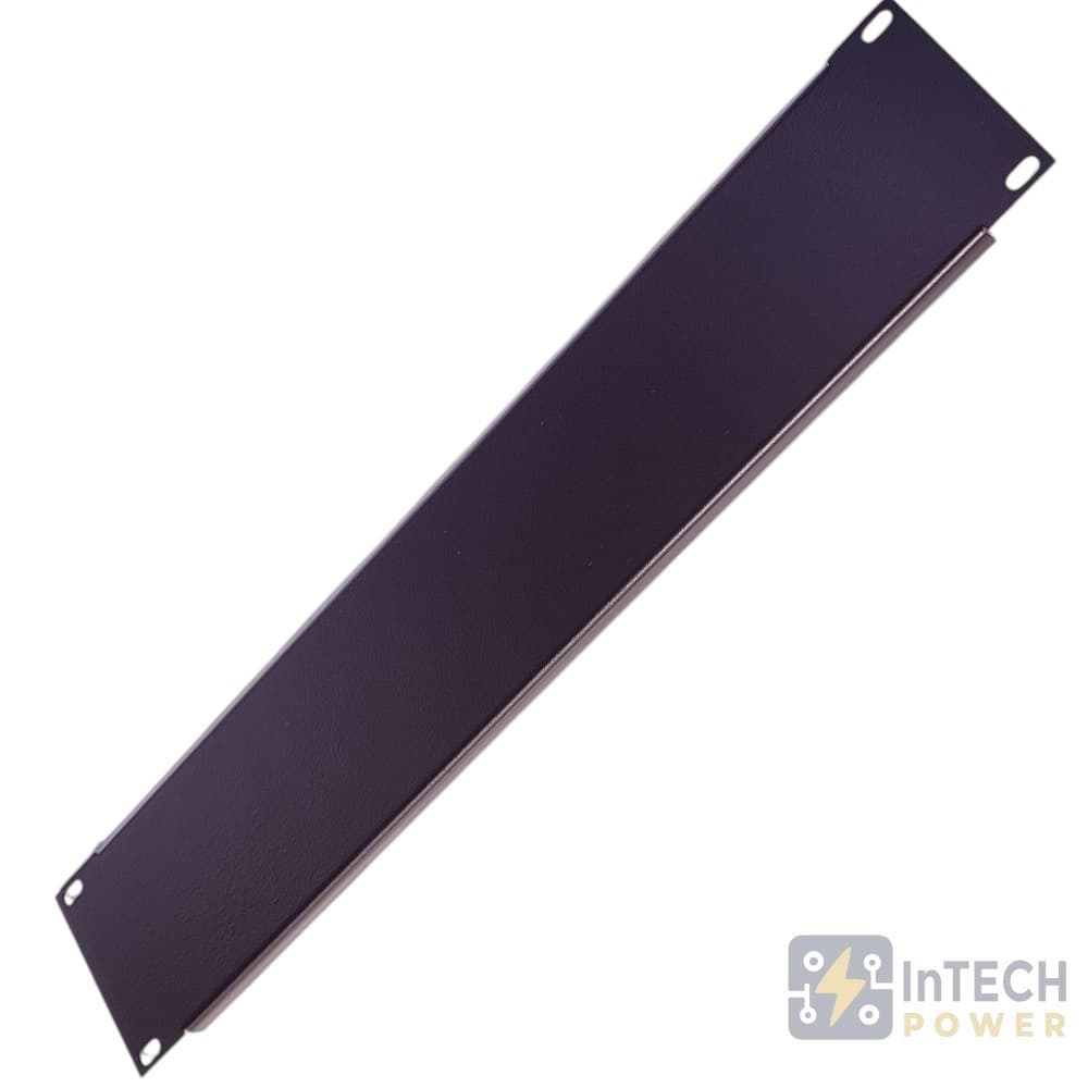 PAINEL RACK 19" 2U CEGO -EM AÇO #20 (1mm)